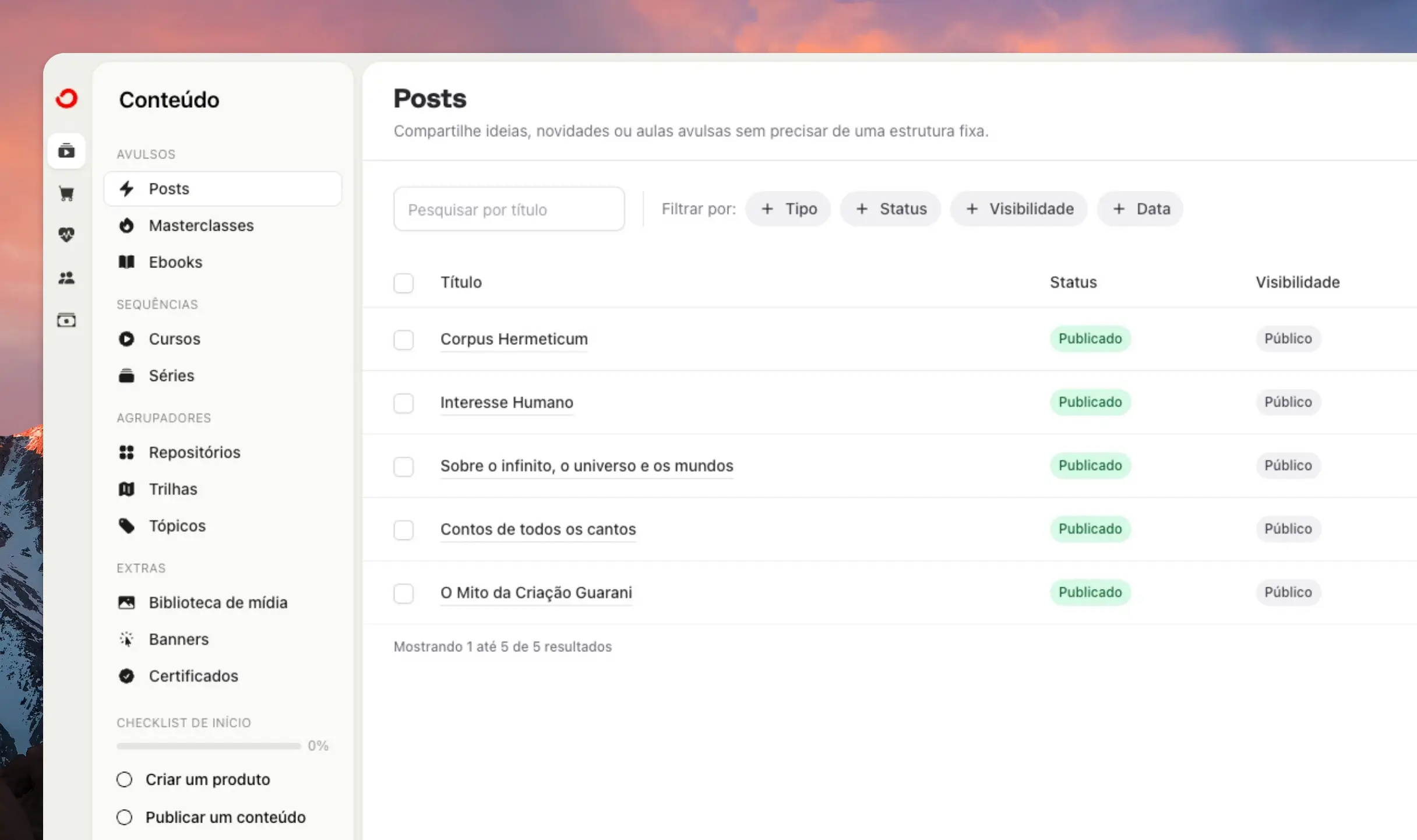 Product screenshot